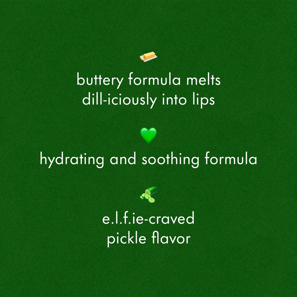 Glow Reviver Melting Lip Balm - Spicy Lil Dill