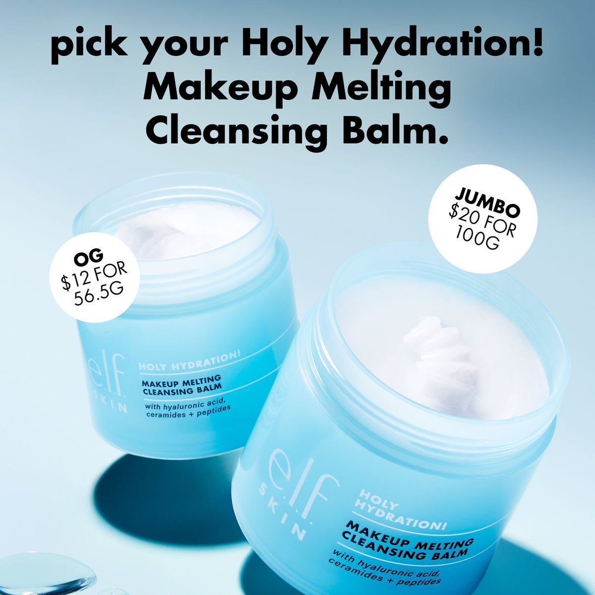 Holy Hydration! Makeup Melting Cleansing Balm
