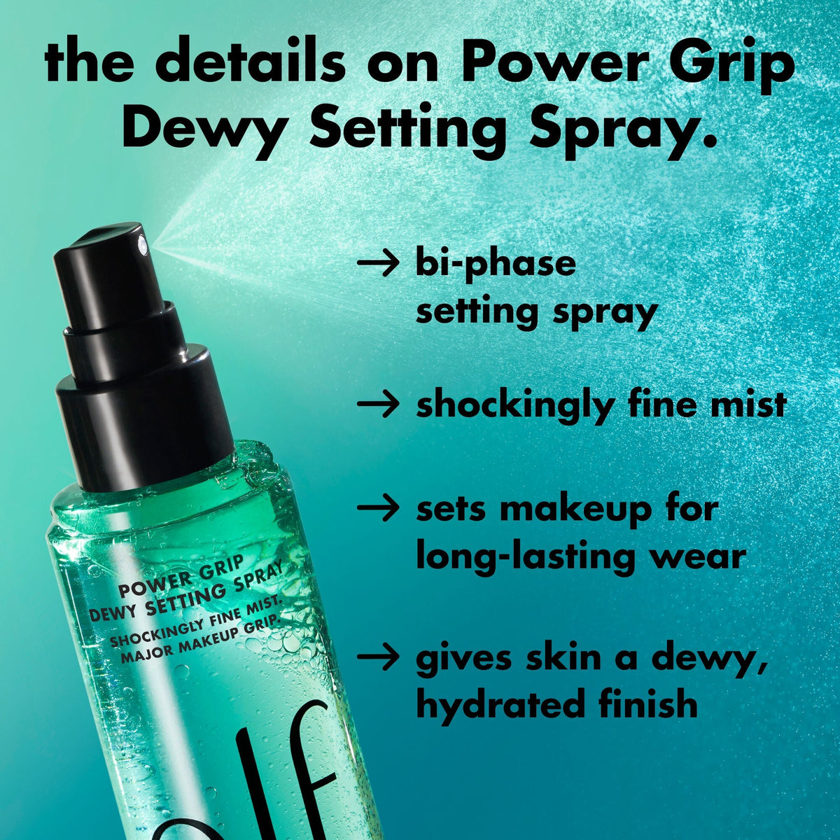 Power Grip Dewy Setting Spray