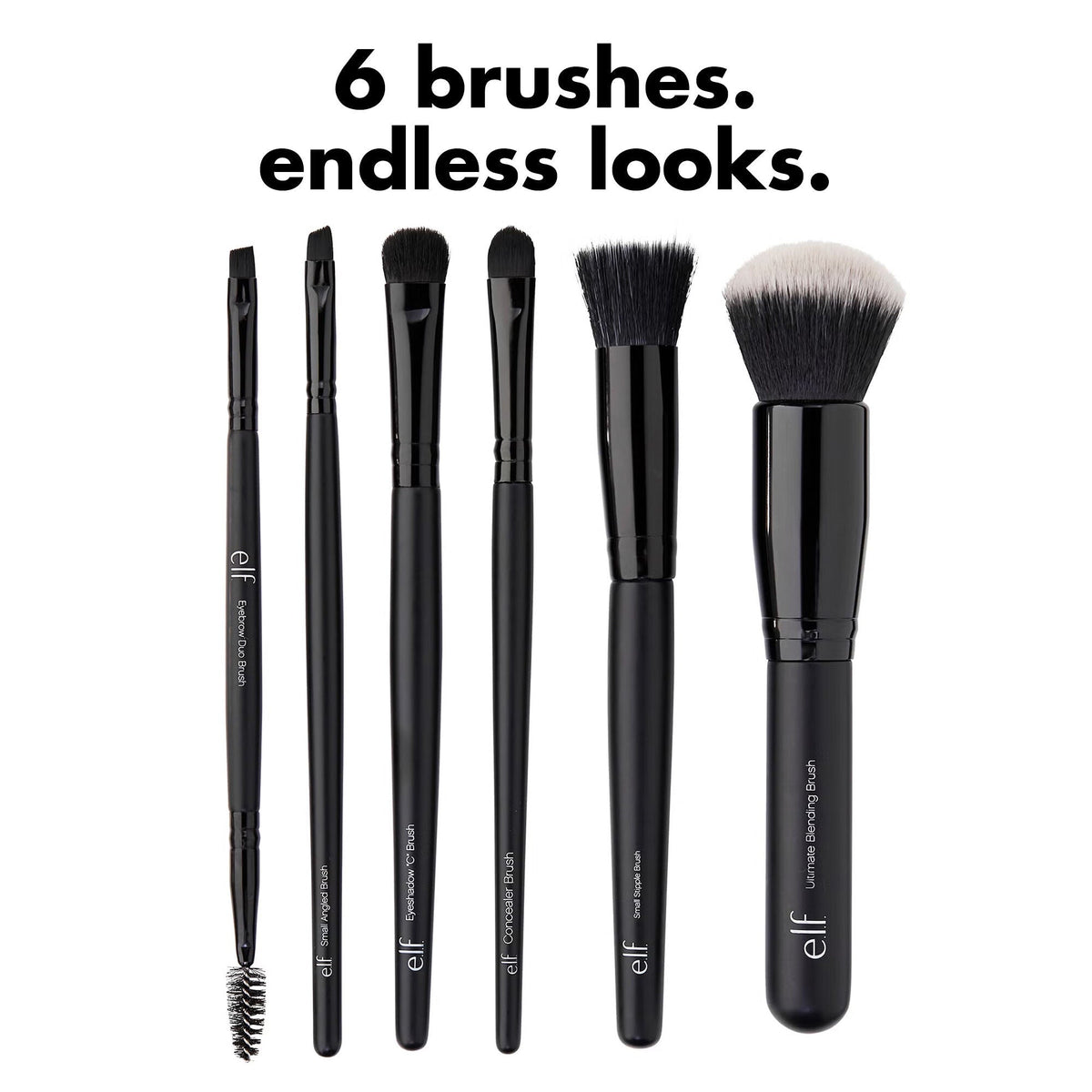 Flawless Face 6 Piece Brush Collection