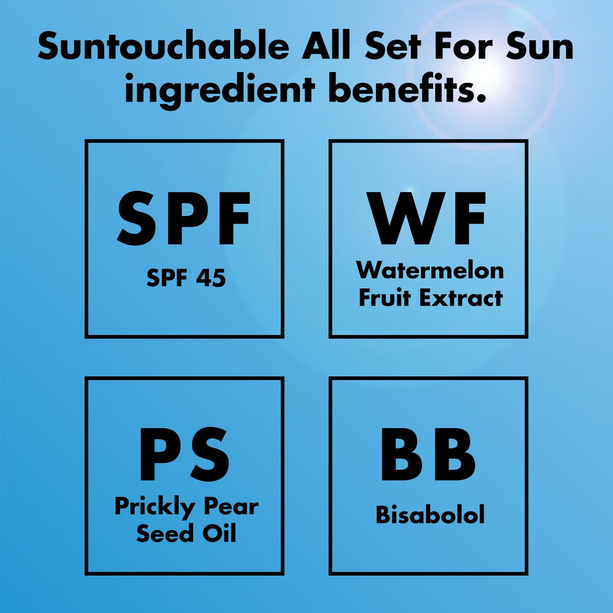Suntouchable All Set for Sun SPF 45