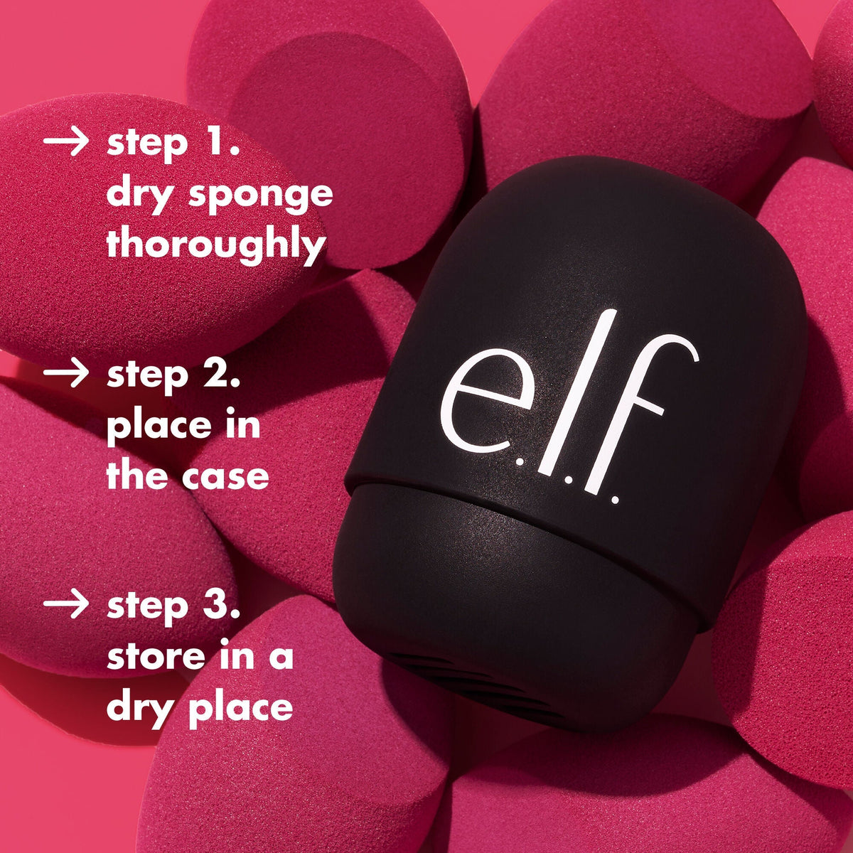Safe Travels Face Sponge Case