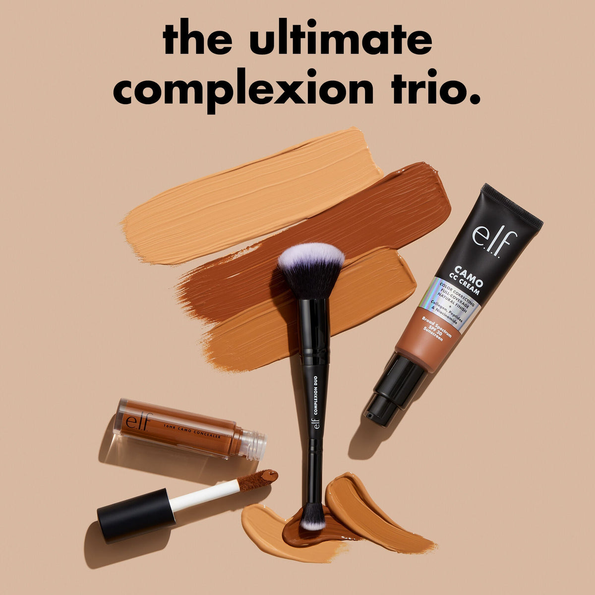 Concealer & Foundation Complexion Duo Brush