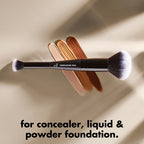 Concealer & Foundation Complexion Duo Brush