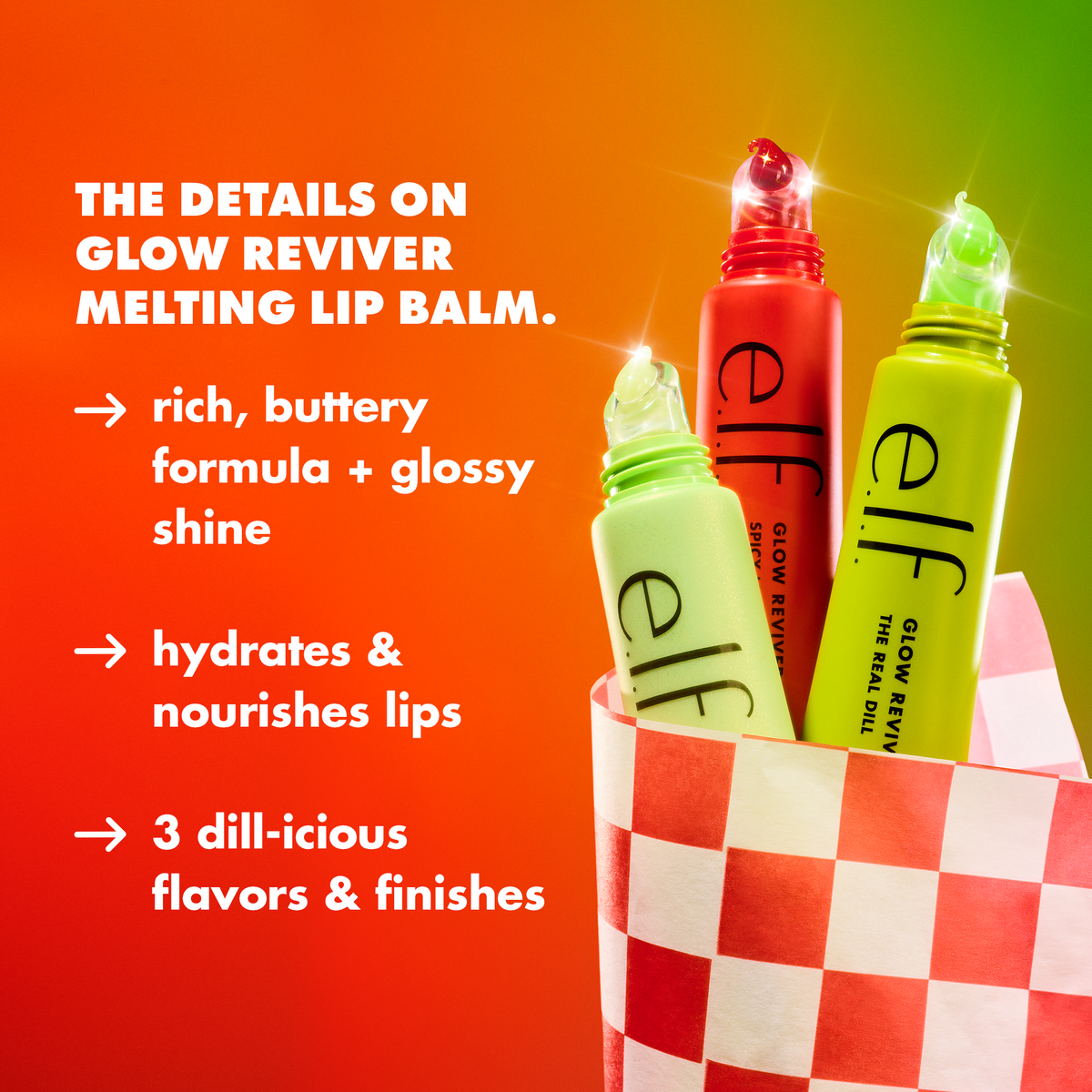 Glow Reviver Melting Lip Balm - The Real Dill