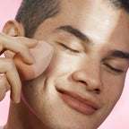 Halo Glow Angled Silicone Face Sponge