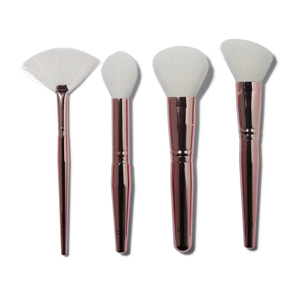 Blush. Bronzer & Highlighter Brush Set