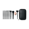 Full Face & Eye Makeup Brush Set with Travel Case