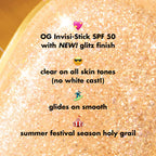 Suntouchable Invisi-Stick SPF 50 Glitz